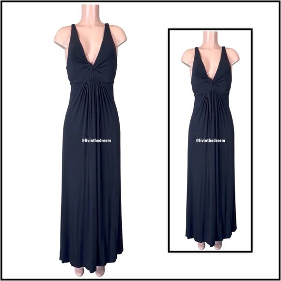 Sky Black Rhinestone Maxi Dress $199 - Picture 2 of 12